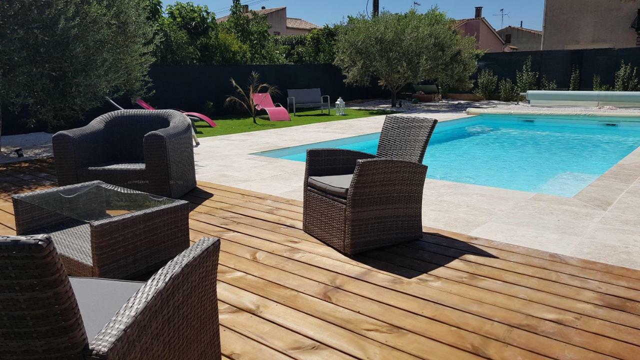 Villa Les 2 Oliviers Le Luc Exterior foto